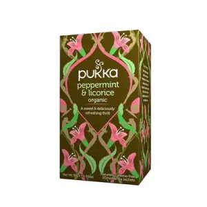 Pukka Thee Peppermint & Licorice bio 20 st
