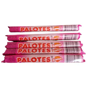 Kauwbonbon fruit per 5-stuks 6g. HALAL en Glutenvrij