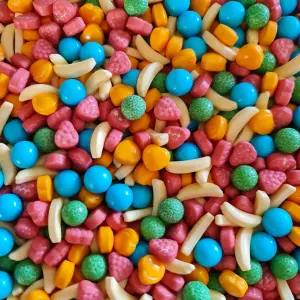 Sprinkles dextrose fruitsnoepjes (harde) snoepjes 100 gram