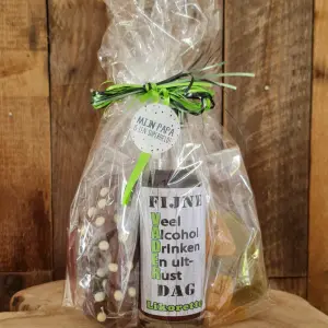 Vaderdag cadeauset Likorette chocolade en limonchello suikersnoepjes.