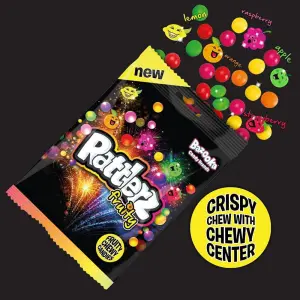 Bazooka Rattlerz Fruity 120gram per stuk