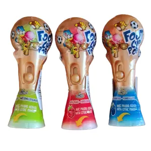 Foot Cup Pop voetbaltraktatie per stuk