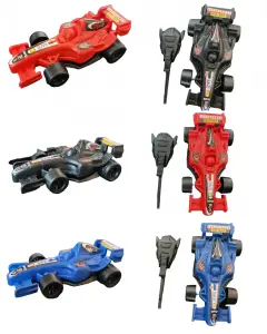 Raceauto traktatie wegschietauto