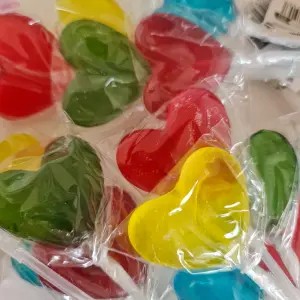 Boeket Hartjes Lolly's - Een Zoete Manier om Liefde te Tonen! ❤️🍭