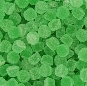 Groene Tumtum Snoepjes, 100 gram 