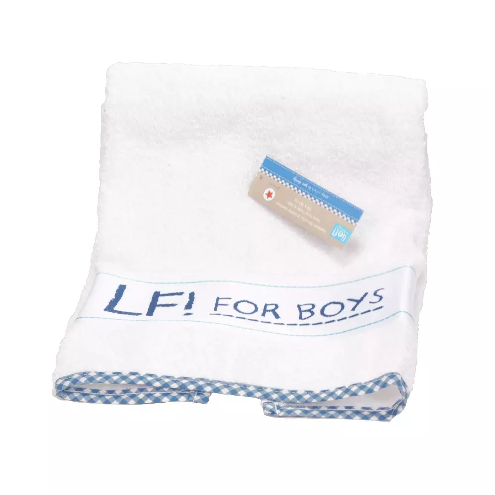 Lief! Lifestyle Handdoek voor Jongens: Luxe 100% Katoenen Badstof