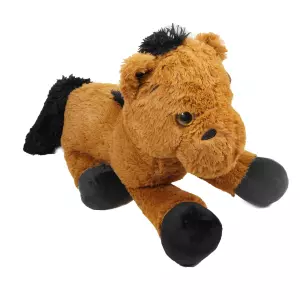 Paard pluche knuffel 80 cm
