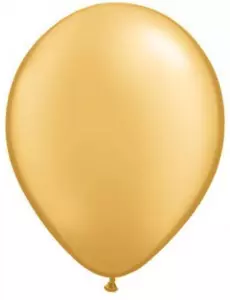 Ballon Goud metallique 10 stuks