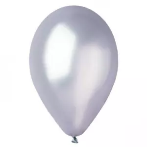 Ballon zilver metallique 10 stuks