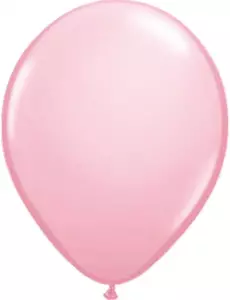 Ballon roze 10 stuks