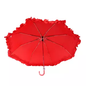 Dames paraplu opvouwbaar - rood