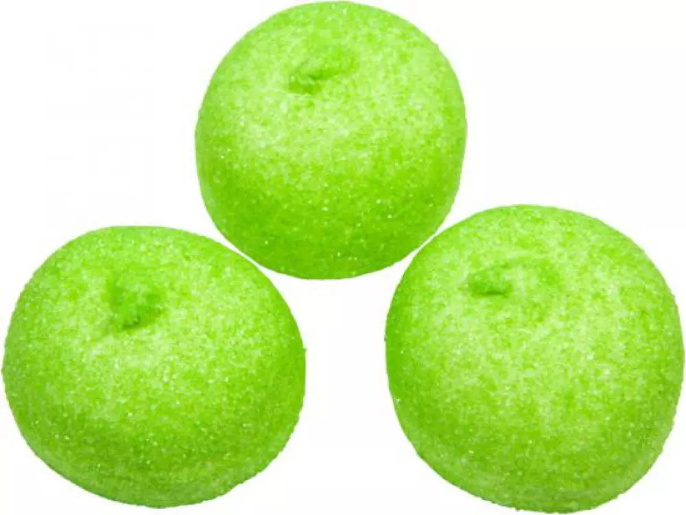 Groene Marshmallow Spekbollen - Appelsmaak - Ideaal voor Feestelijke Traktaties! 5 stuks