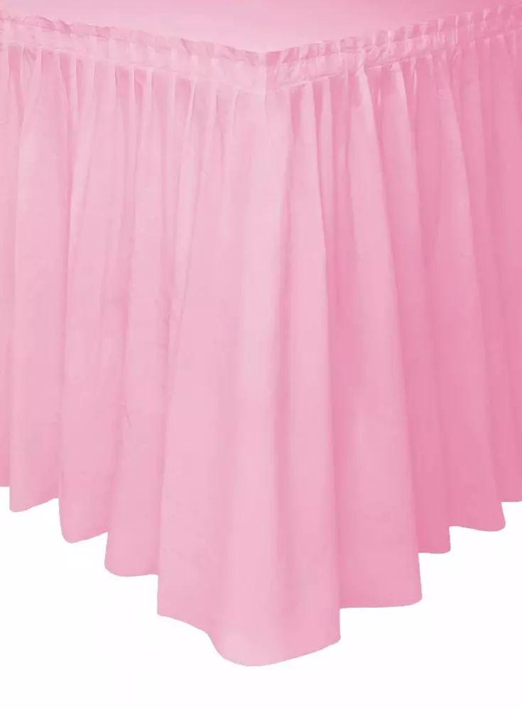 Tafelrok roze 74x426cm