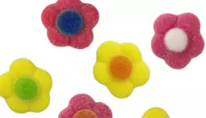 Bloemen snoepjes Jelly Prijs per 100 gram