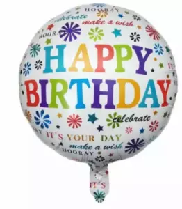 Folie ballon happy Birthday its your day 45cm