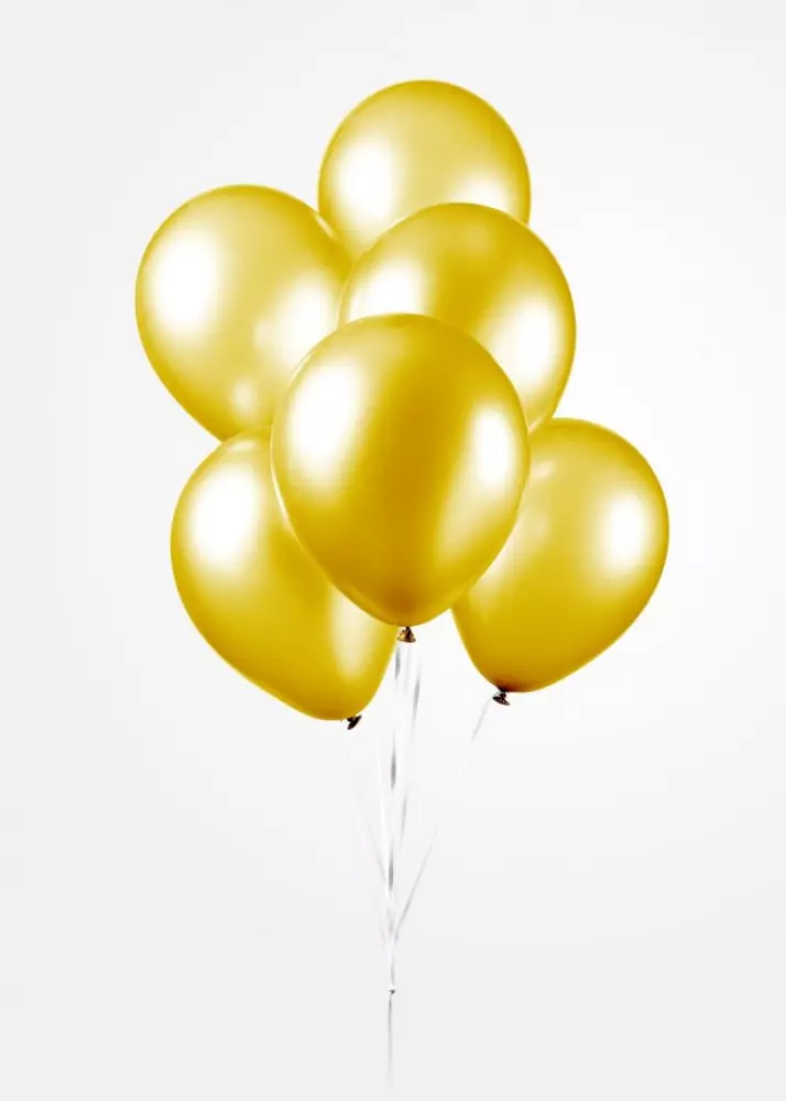 Ballonnen - Pearl yellow - 10 stuks, 30 cm