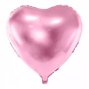 XXL folieballon - Roze hart - 61 cm / 24 inch