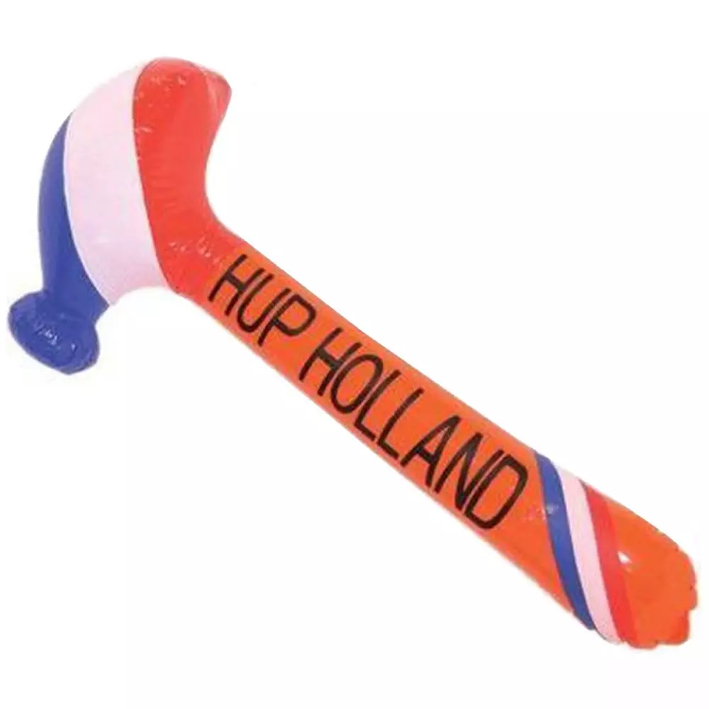  Opblaashamer 'Hup Holland' - 90 cm - Laat je horen bij elk doelpunt!