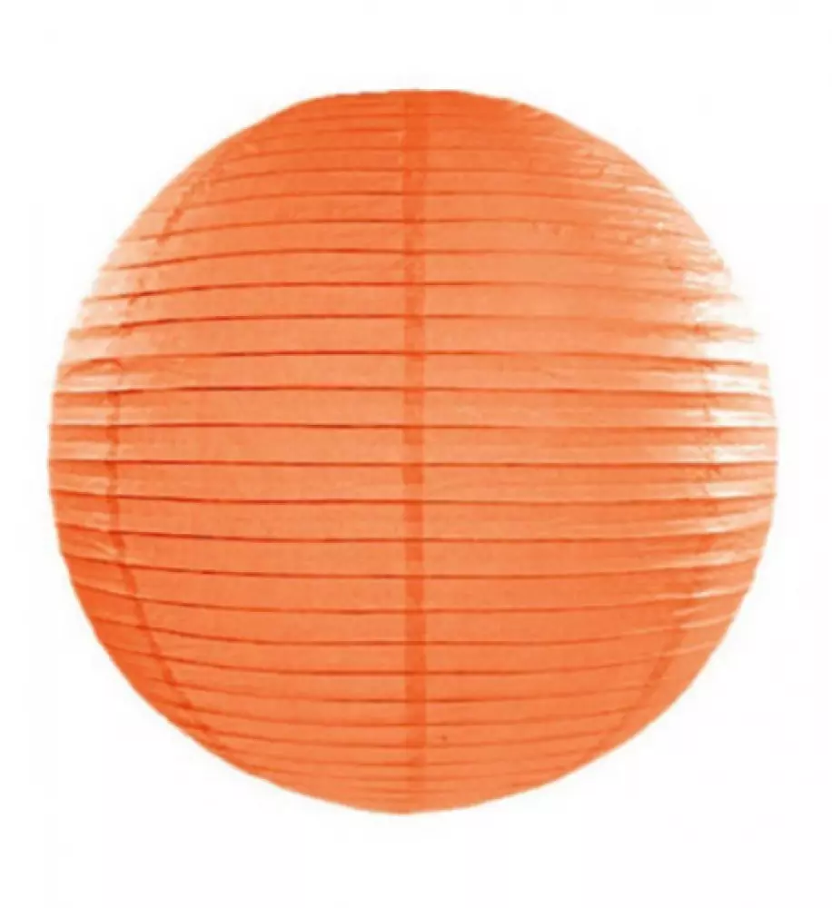 Oranje Papieren Lampionnen - Feestelijk Licht voor Elke Gelegenheid