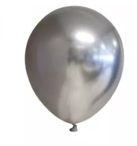 Spiegel-ballon Chrome Zilver 10-stuks 30cm