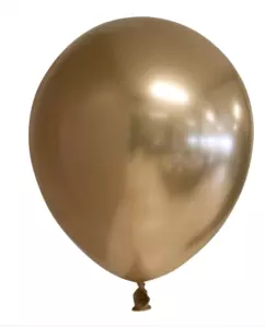 Spiegel-ballon Ghrome Goud 10-stuks Ø 30cm