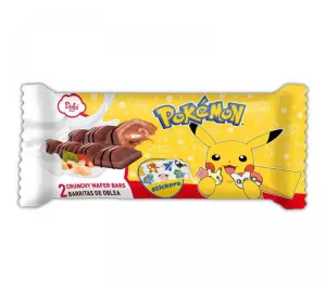 Pokémon  chocolade wafels met stickers