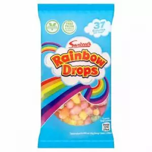 Maisnoepjes, rainbow drops zakje 10 gram (Halal)