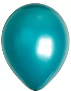 Ballon metallic GROEN 10 stuks
