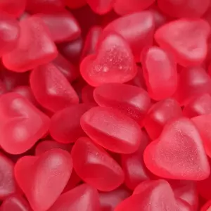 Hartjes rood jelly 100 gram HALAL