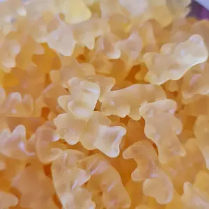 Jelly beertjes geel 100 gram HALAL Veggie 