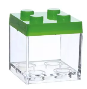 Lego traktatie kubus kleur Groen prijs per stuk