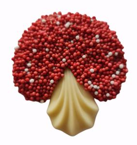 Herfst chocolade paddenstoeltjes 100 gram