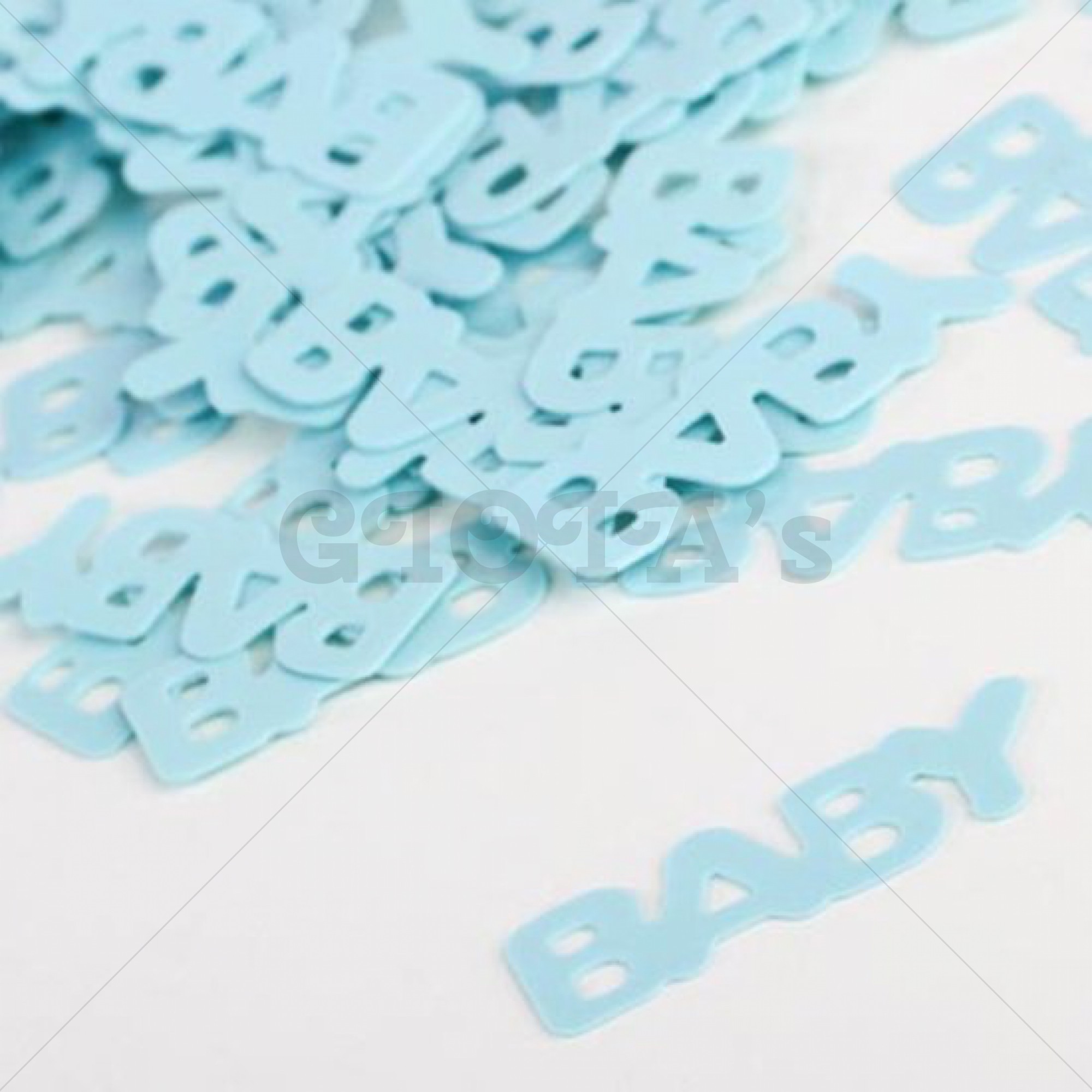 Confetti Baby kleur blauw