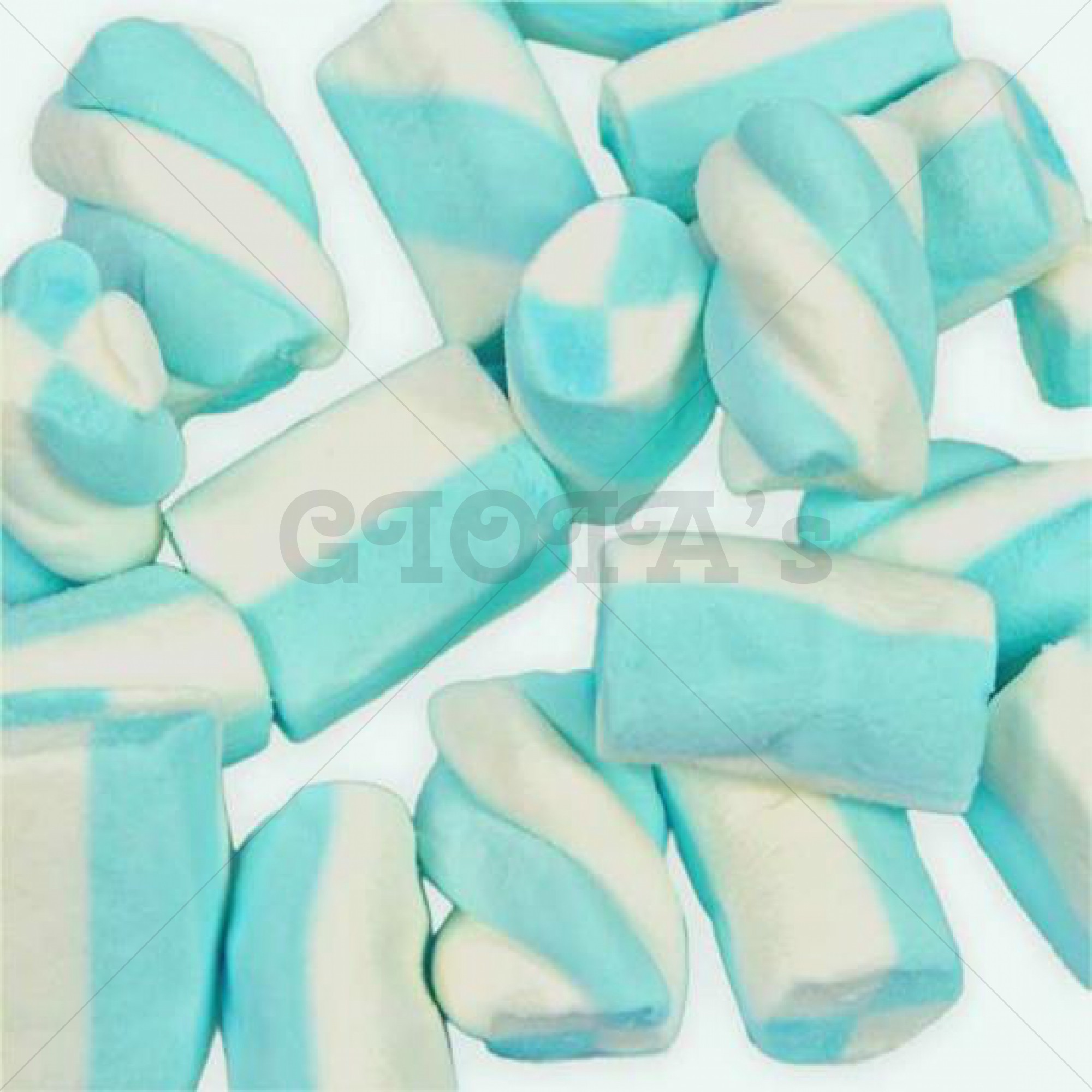 Themasnoep - Spekken mix blauw-wit per stuk