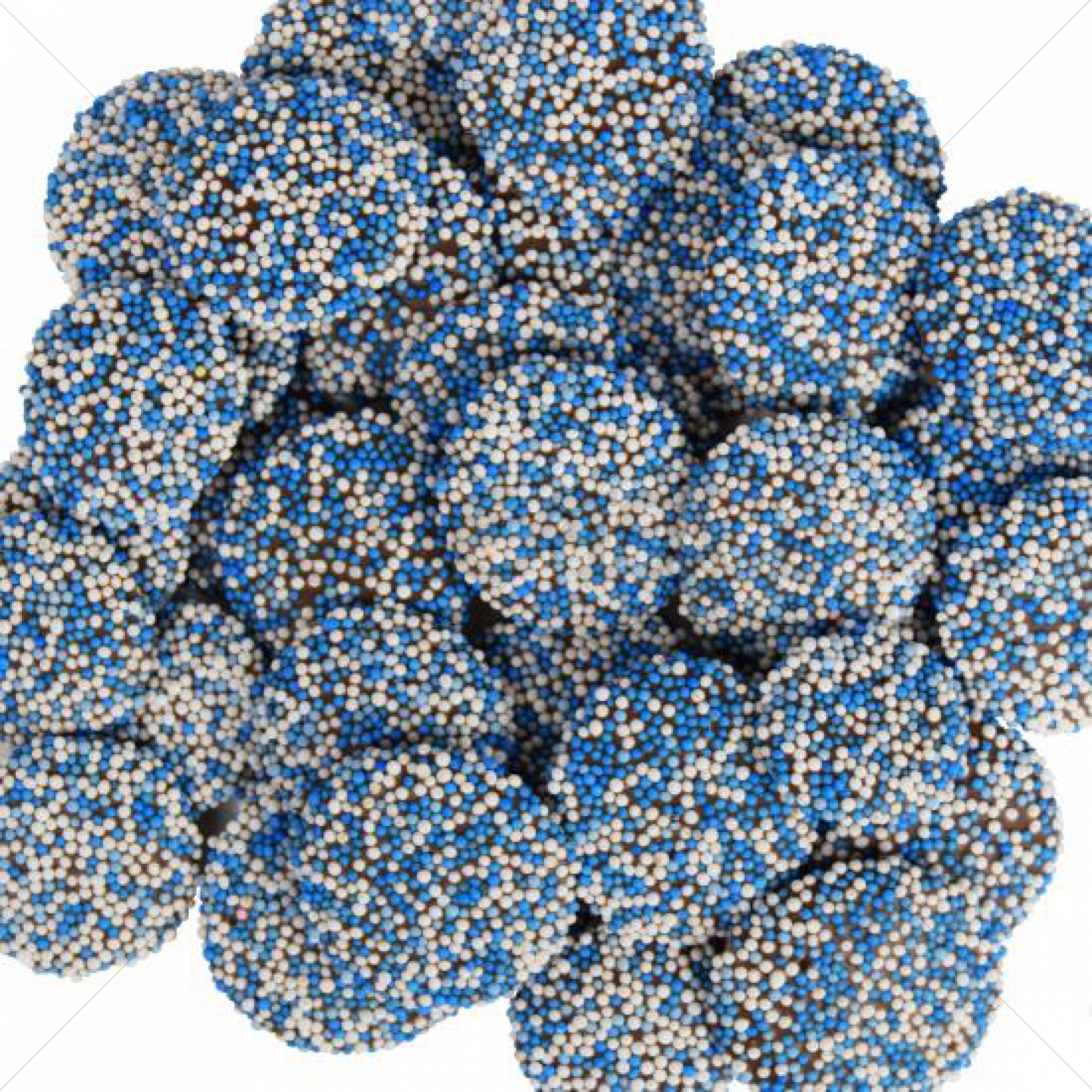 Themasnoep - Chocolade flikjes Blauw 100 gram