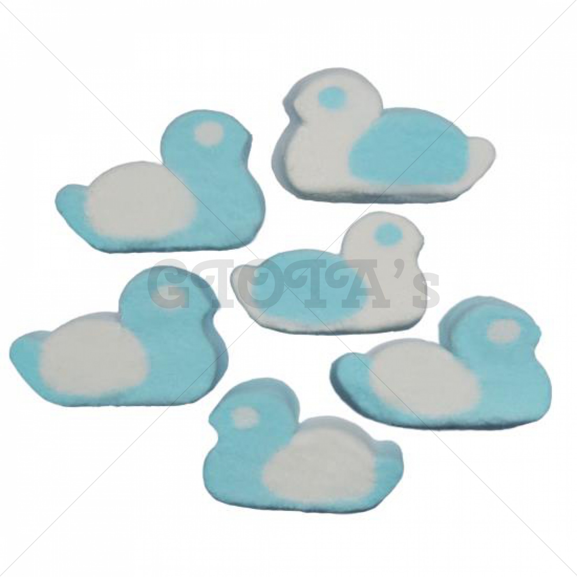 Themasnoep - Spek eendjes Blauw-wit prijs is per stuk