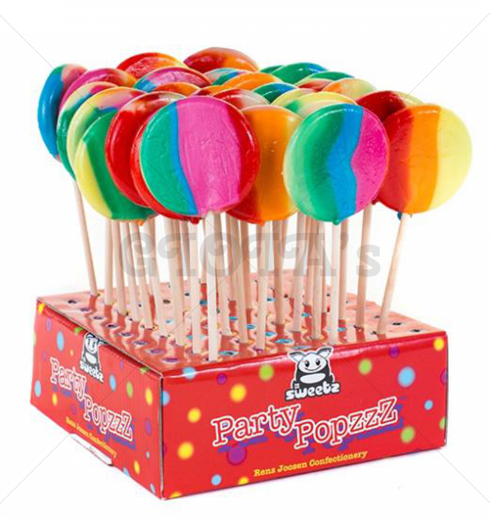 Themasnoep - Lolly regenboog