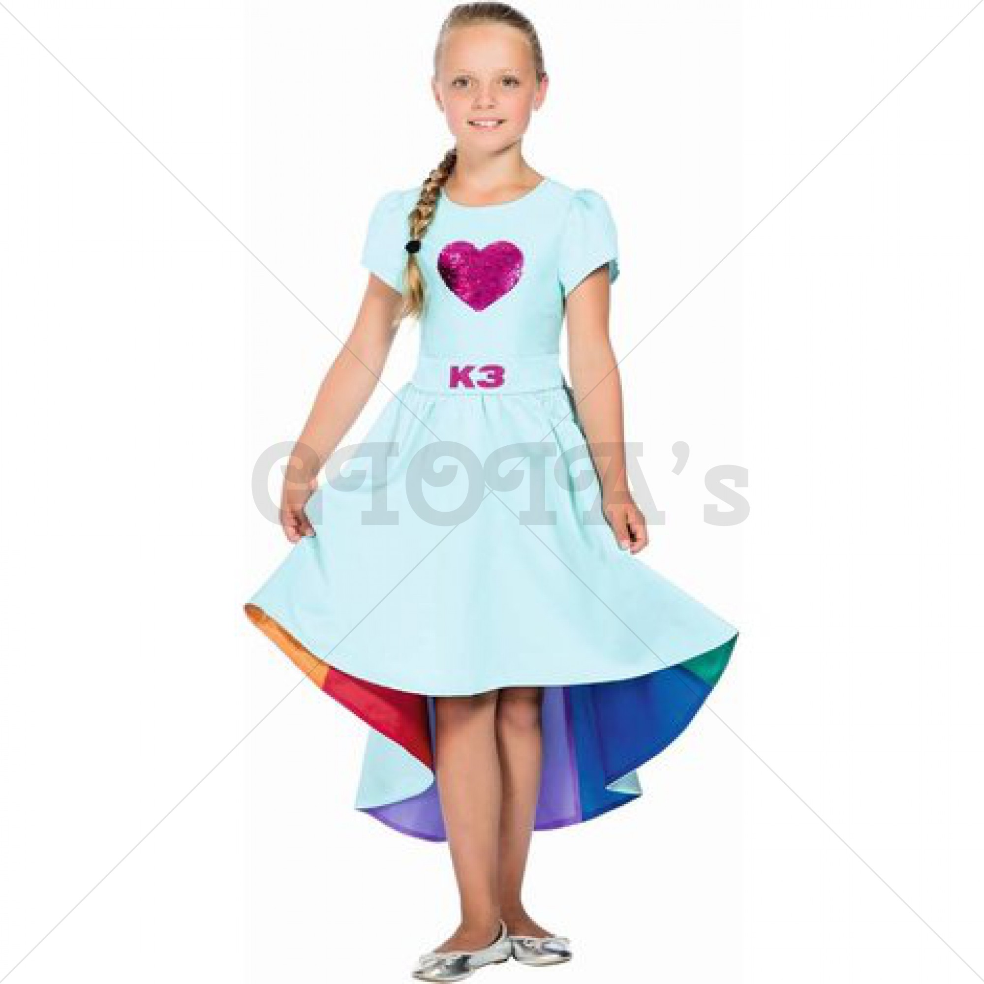 K3-verkleedjurk Verkleedjurk Nieuw Love Cruise maat 116 leeftijd 3-5jaar