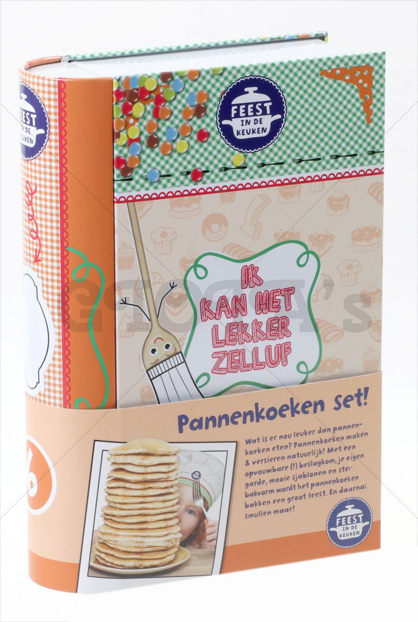 Feest in de keuken Ik kan het lekker zelluf Pannekoeken-set