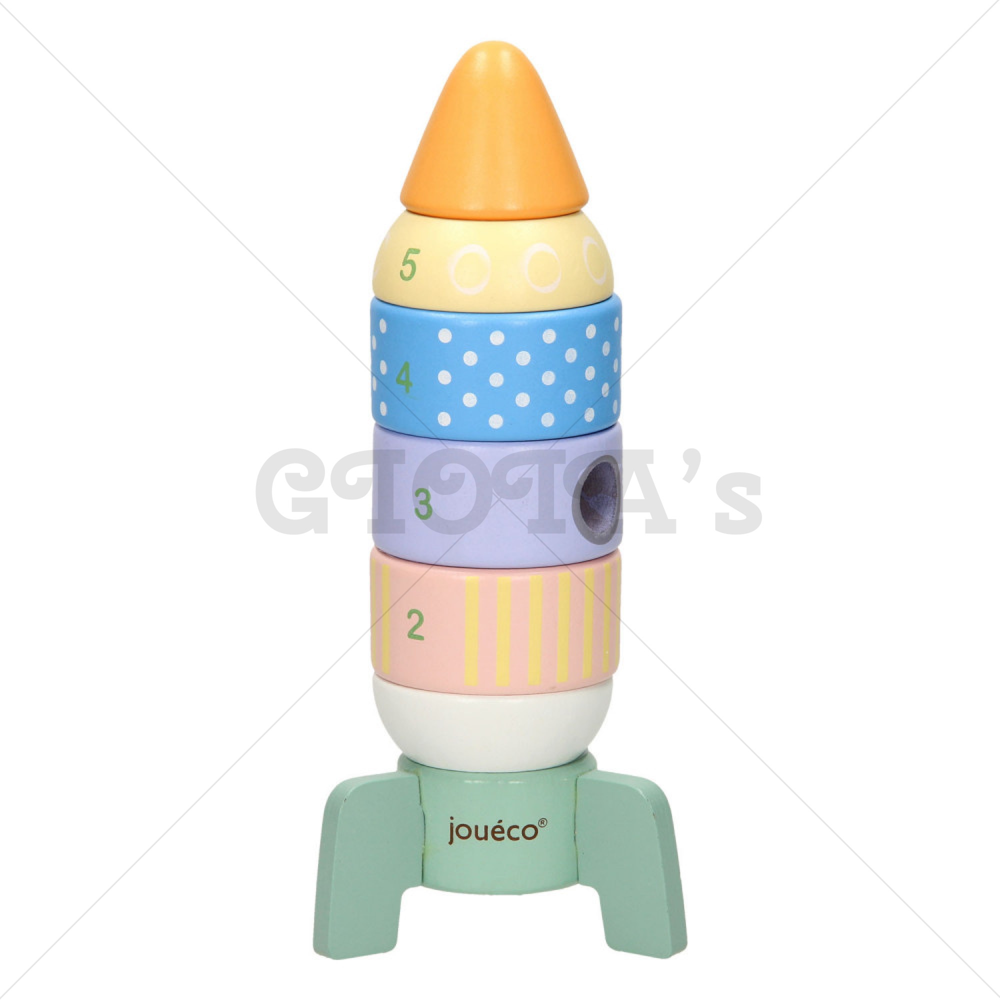 Stapel raket Jouéco (Let op nog 1 op voorraad)