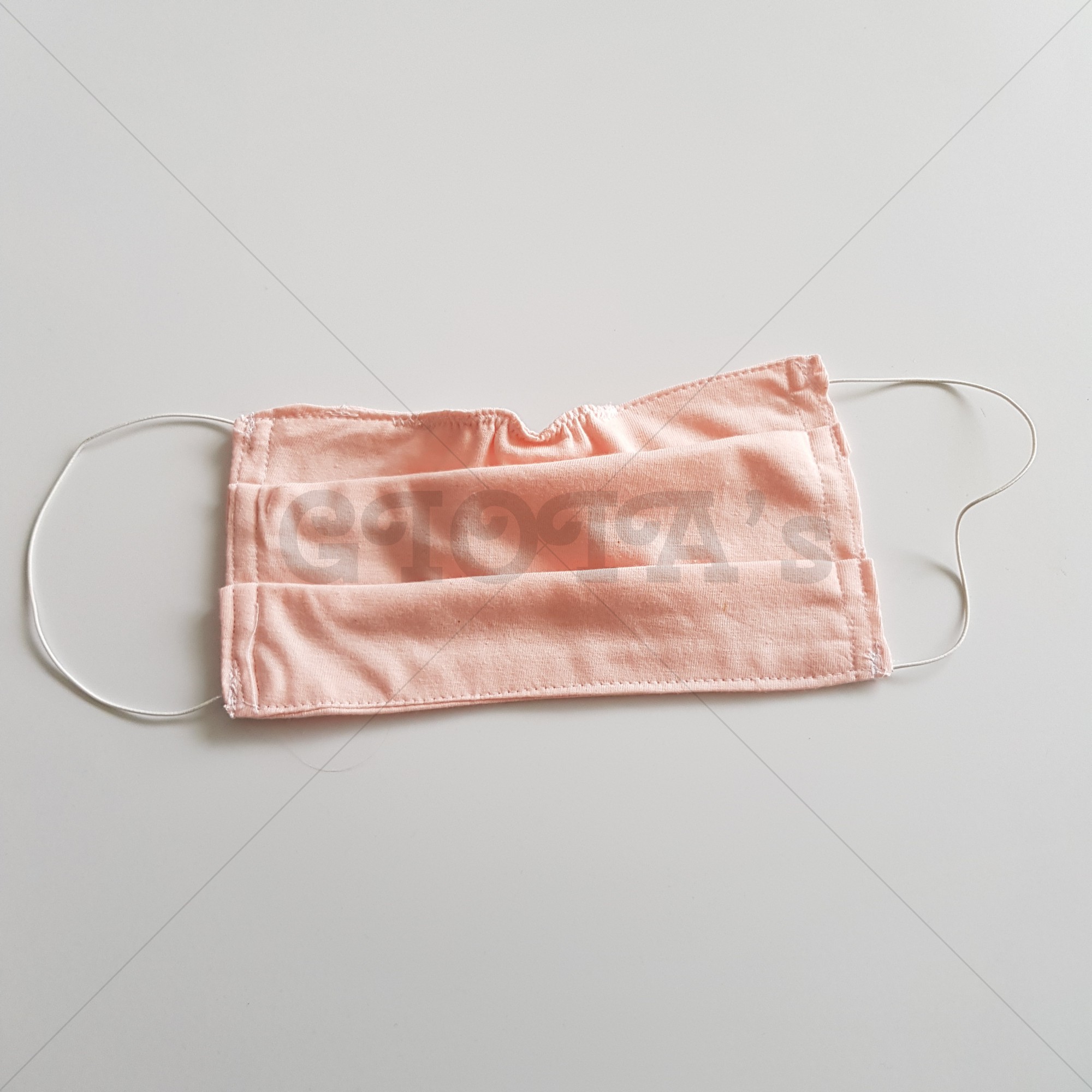 Mondkapje volwassen - zalmkleur