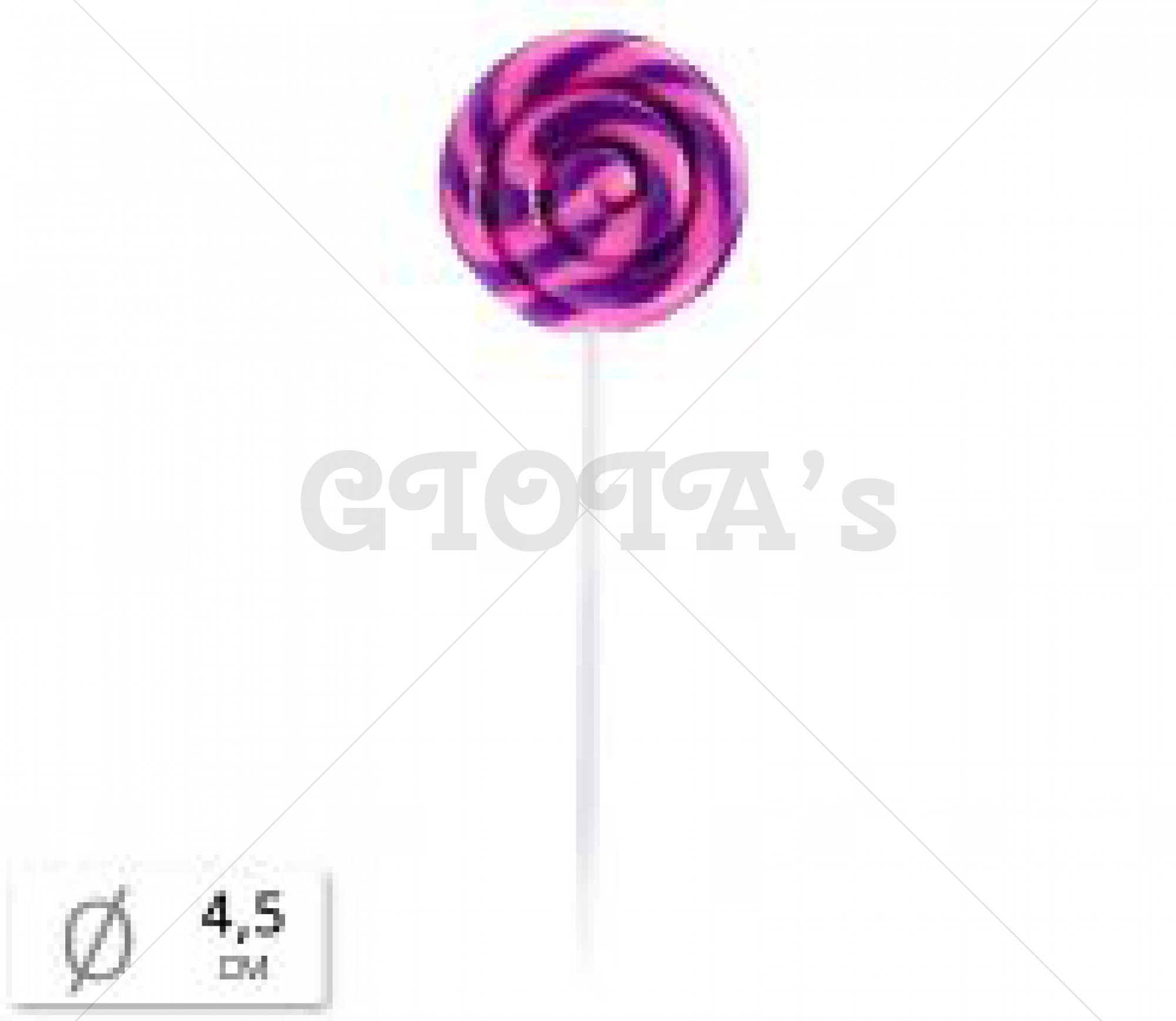 Lolly Swigle Pop Mini - Pink Lemonade 12 gr - per stuk