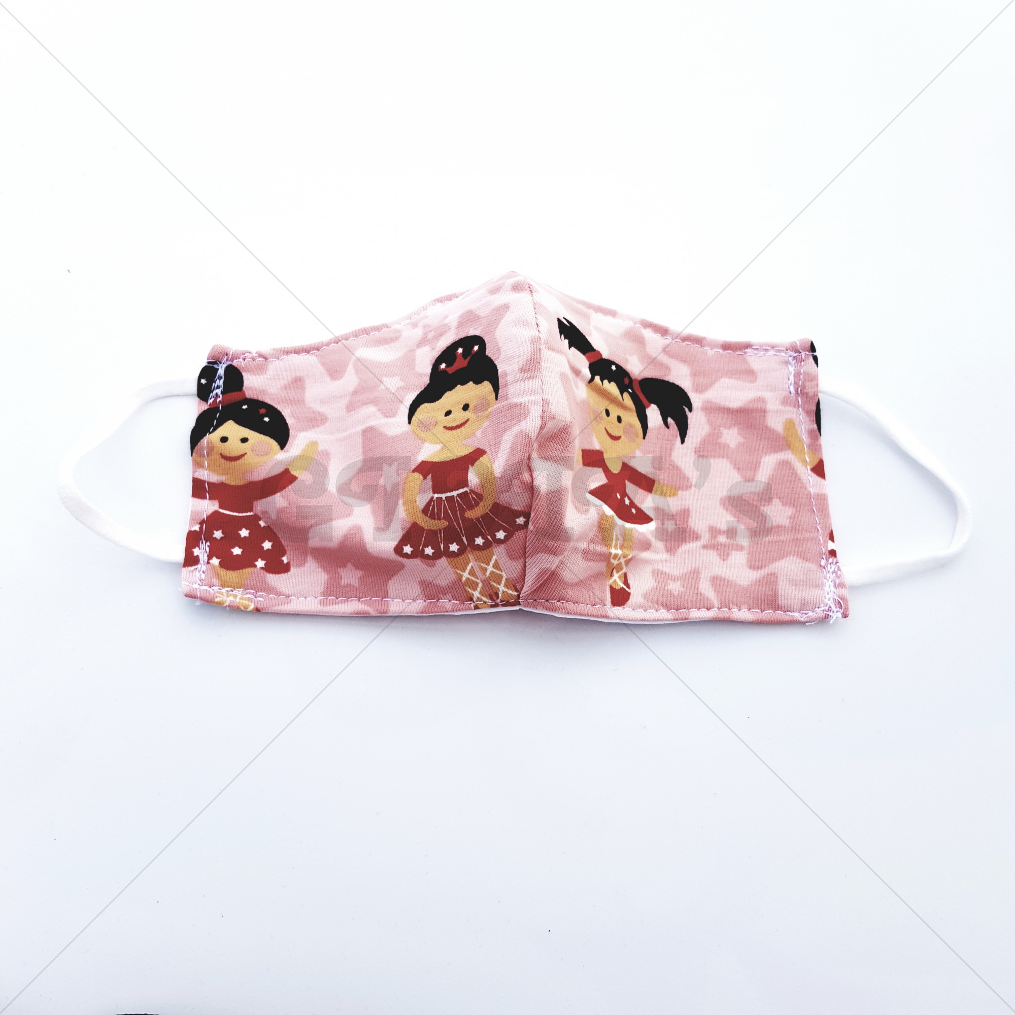 Mondbescherming KLEUTER - Ballerina roze 4-6 jaar model 2