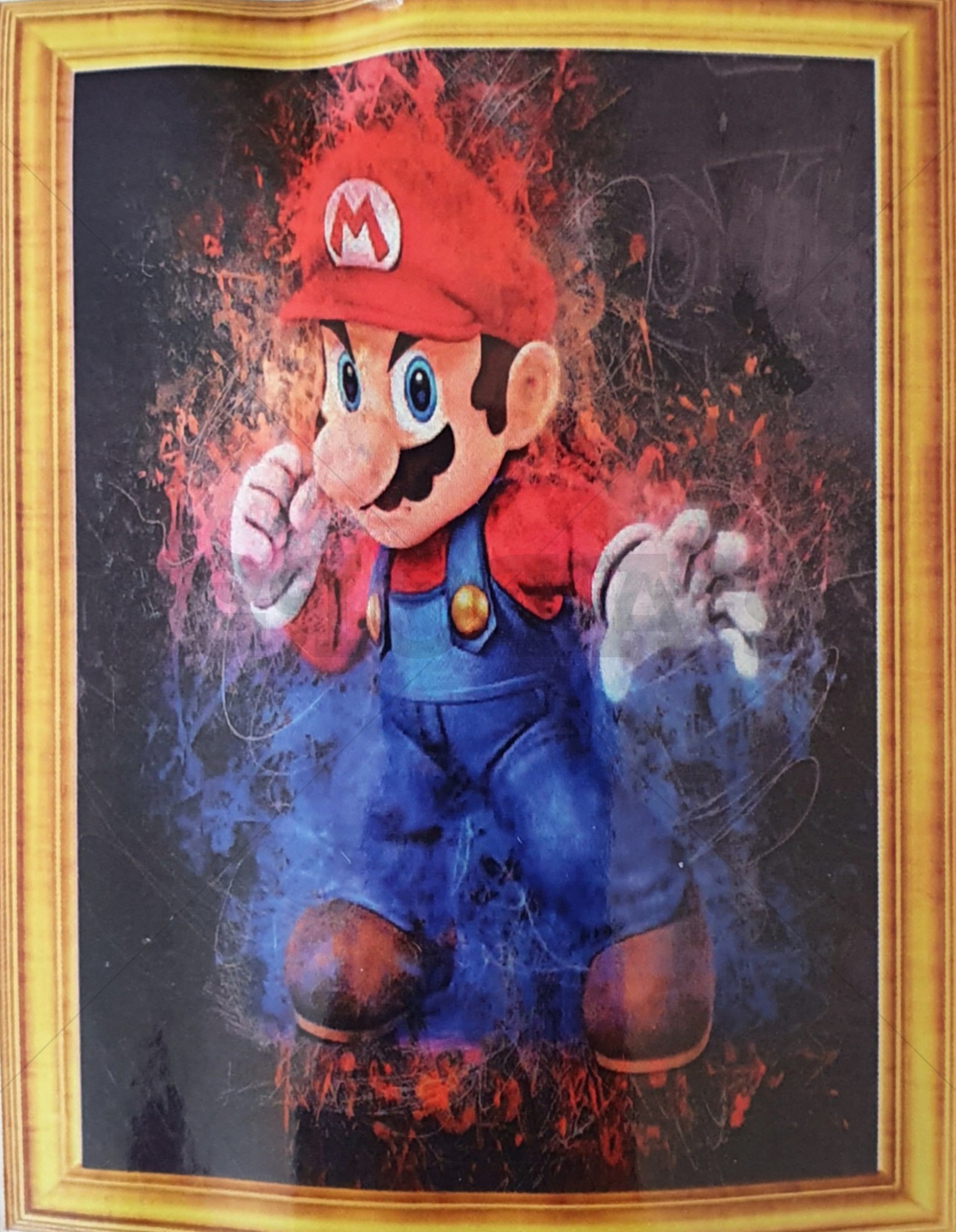 Diamond Painting Mario 30 x 40 cm