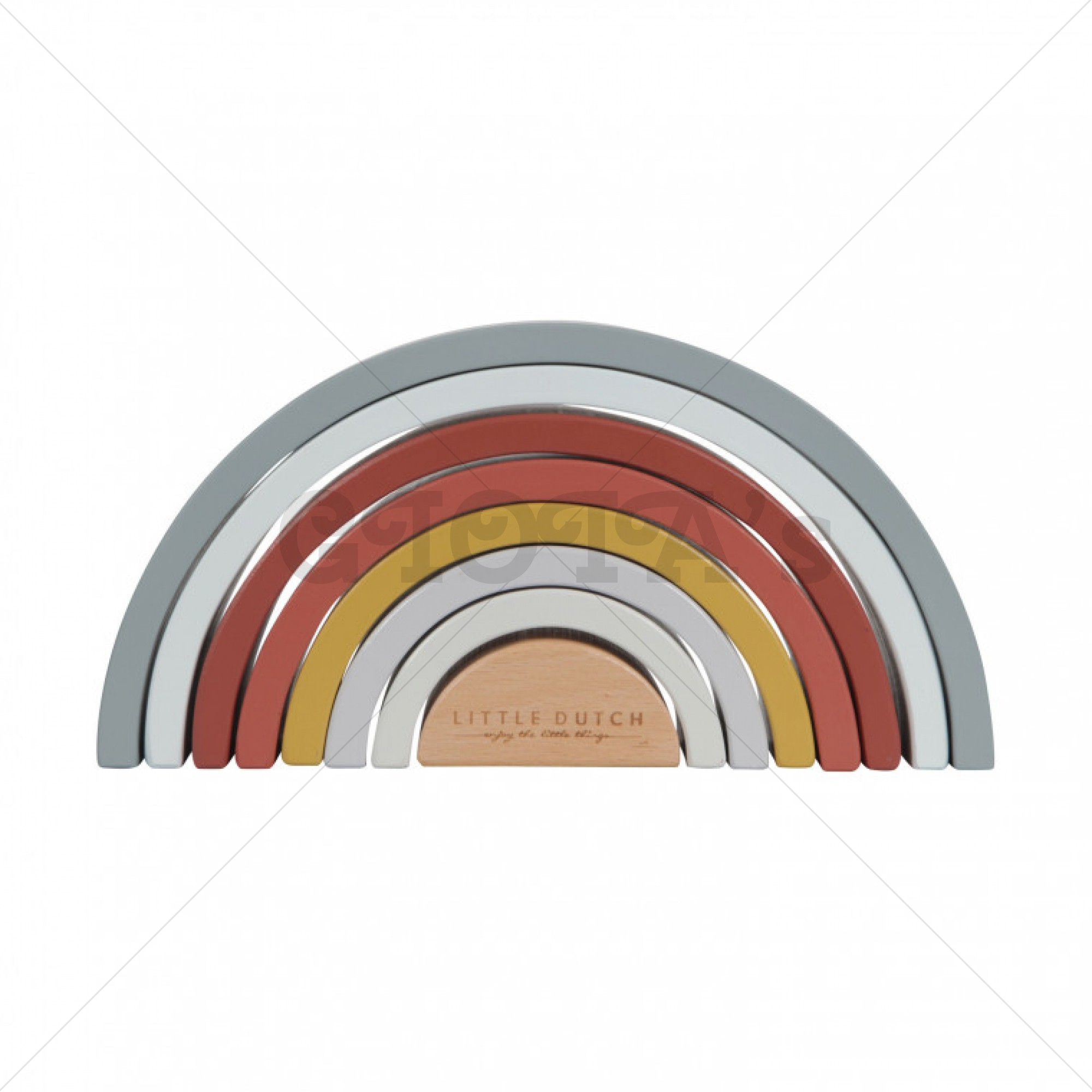 Houten regenboog Blue - Little Dutch