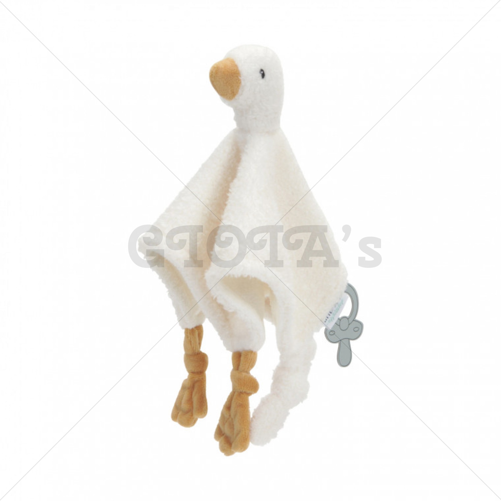 Knuffel speendoekje kleine Gans/Little Goose - Little Dutch