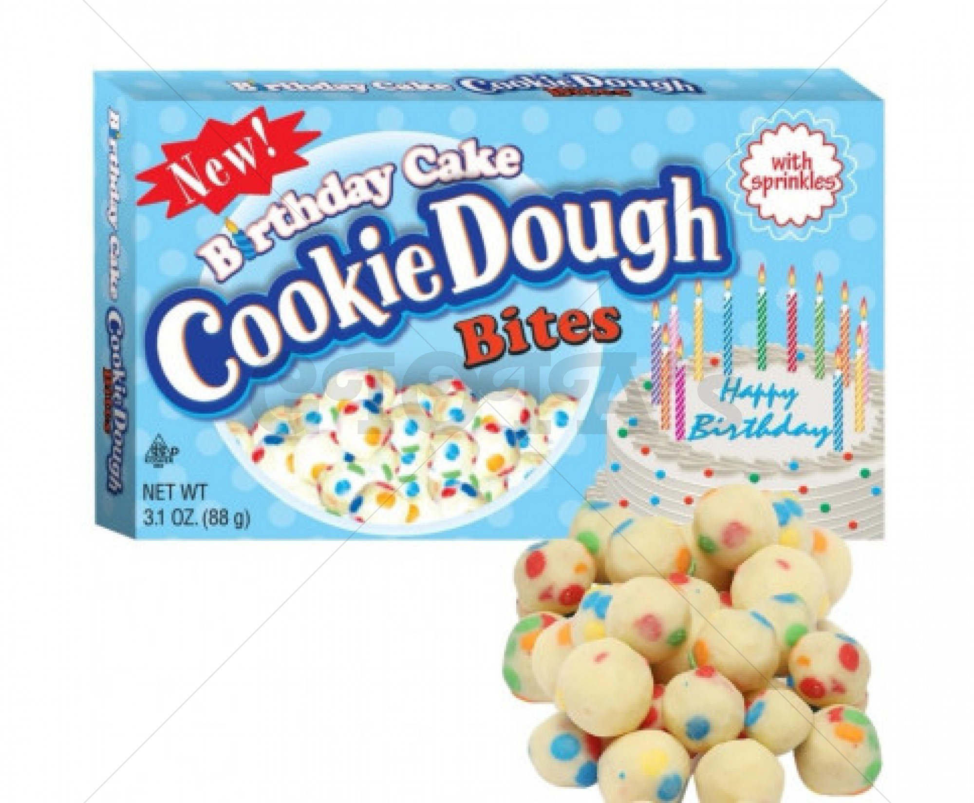 COOKIE DOUGH BITES BIRTHDAY CAKE 88G