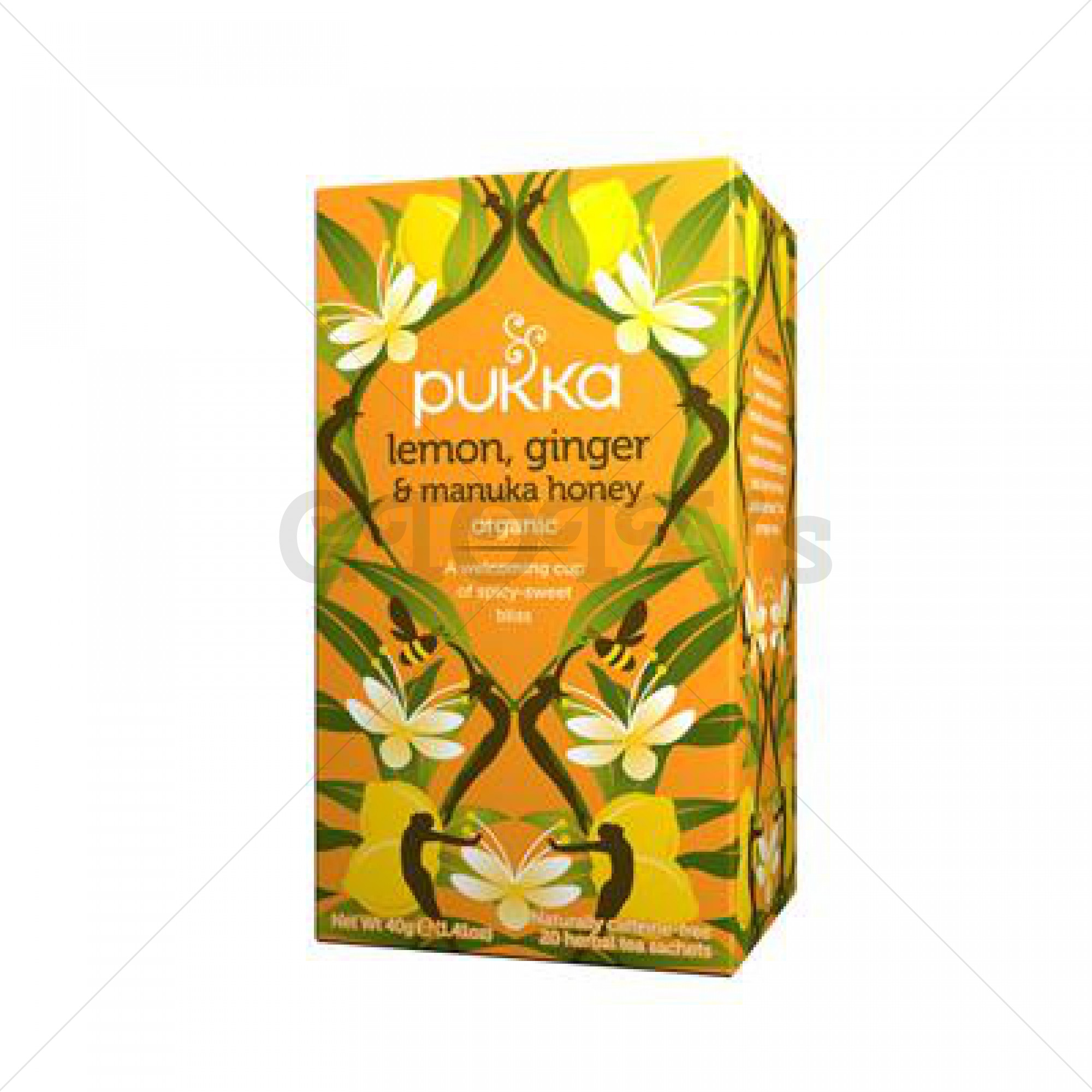 Pukka Thee lemon, Ginger & Manika Honey bio 20st