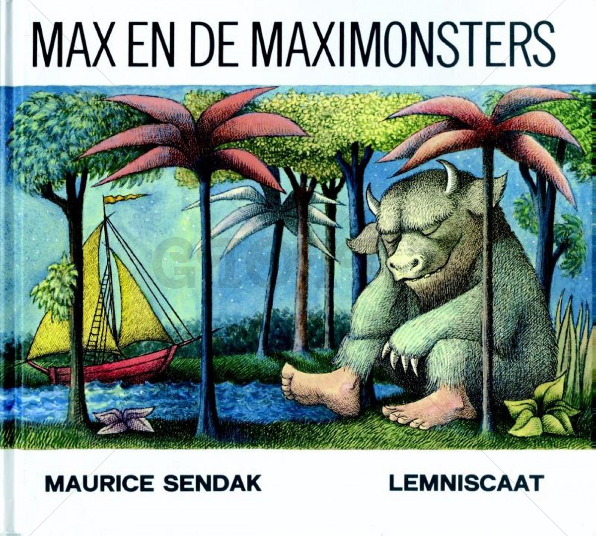 Prentenboek Max en de maximonsters