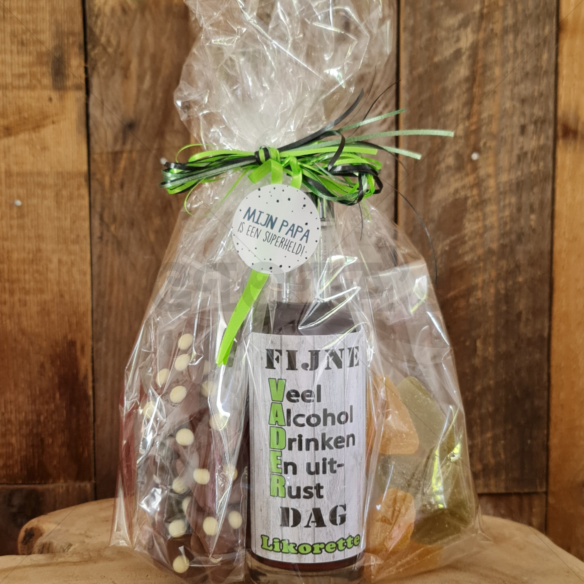 Vaderdag cadeauset Likorette chocolade en limonchello suikersnoepjes.